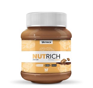 Nutrich Creamy Kakaolu Doğal Fıstık Ezmesi 350 Gr
