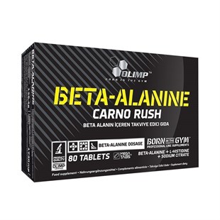 Olimp Beta Alanin Carno Rush 80 Adet İçeriği